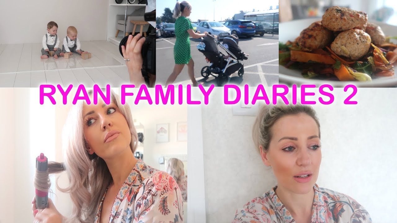 RYAN FAMILY DIARIES WEEK 2. PARTIES, PHOTOSHOOT, ALDI, HAIR STYLE