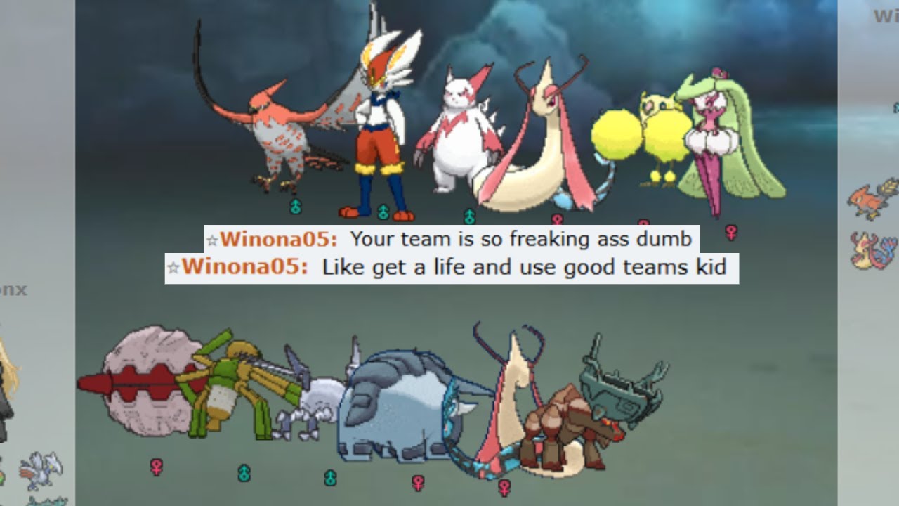 FULL HAZARD STACK TEAM SMASHED THIS TRASH TALKING SALTY NOOB ON POKEMON SHOWDOWN!!