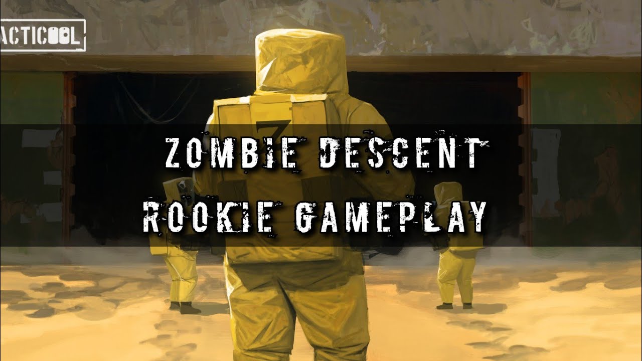Tacticool игра Zombie Descent - Zombie Mode Rookie Геймплей: Попытка на вершине 33 🤣