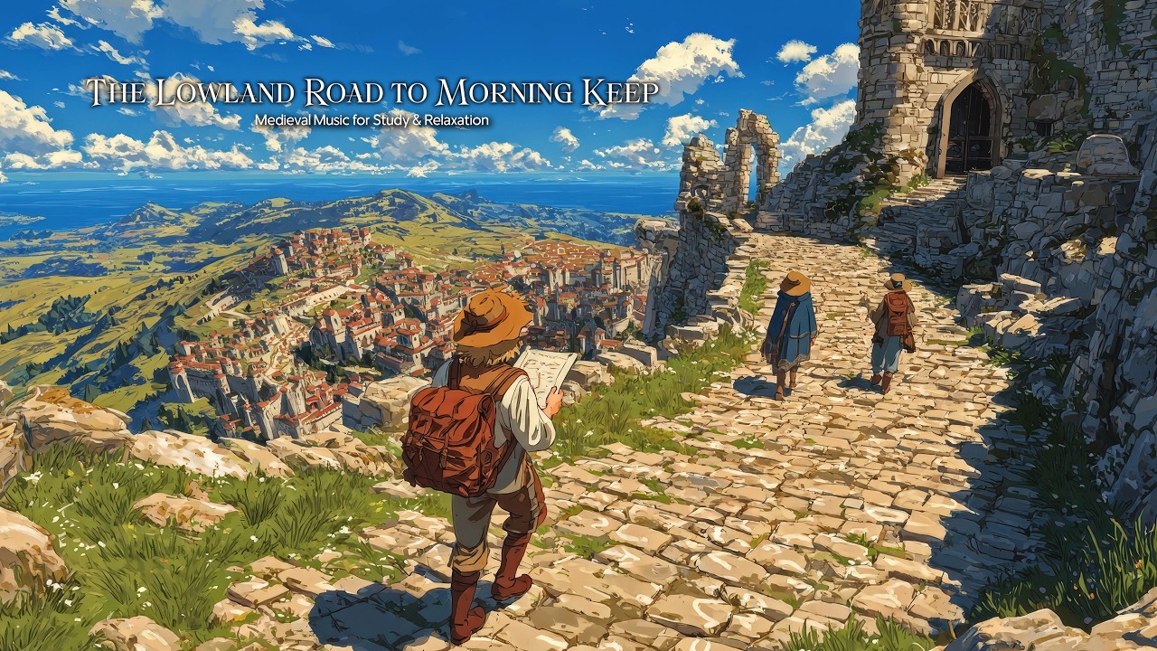 Medieval Music for Study & Relaxation | The Lowland Road to Morning Keep