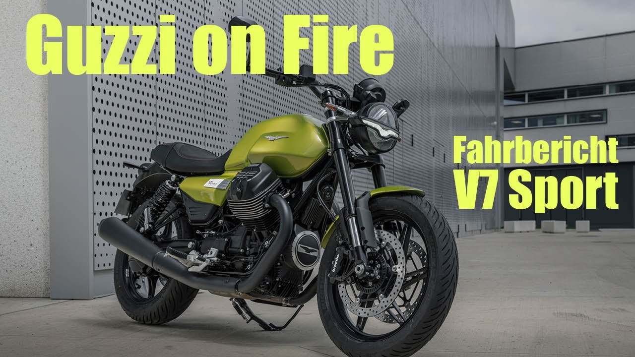 Moto Guzzi V7 Sport – Kardan-Sportler mit Charme
