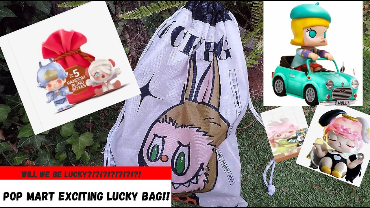 What's In a Pop Mart Exciting Lucky Bag? Blind Box Reveal in My Fairy Garden.