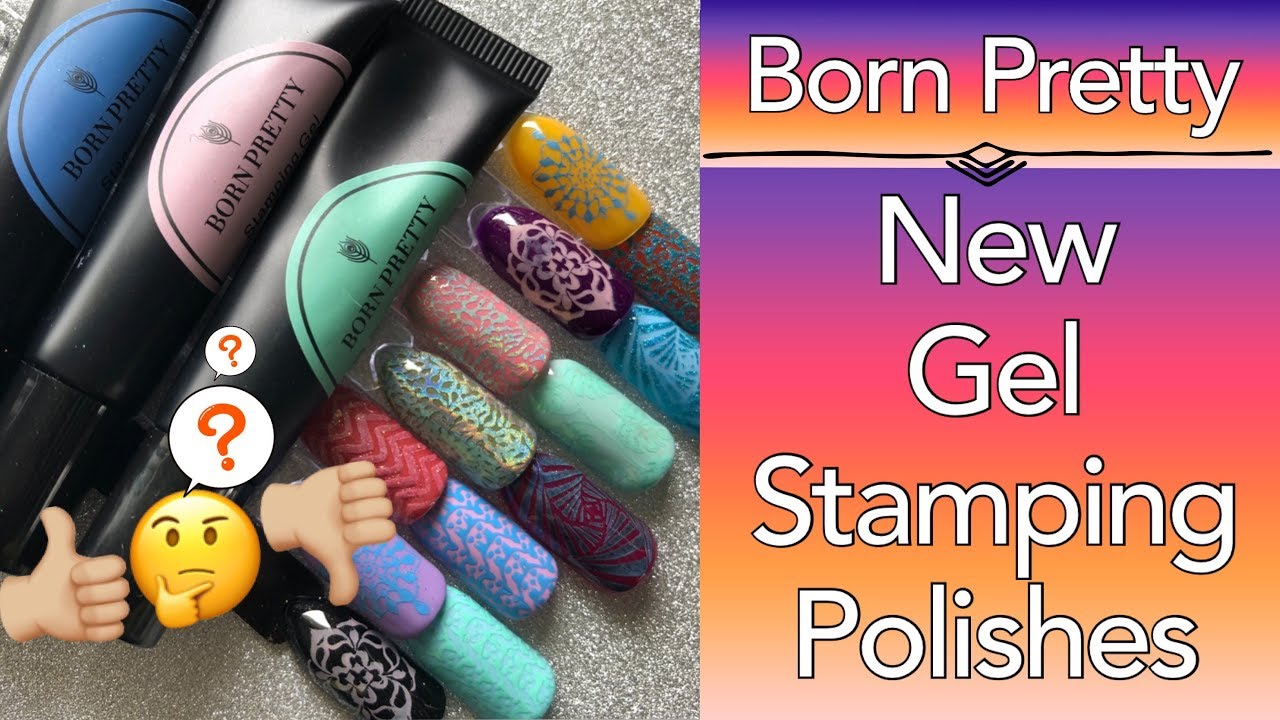 New Gel Stamping Polishes || Born Pretty || Discount Code MANHX31
