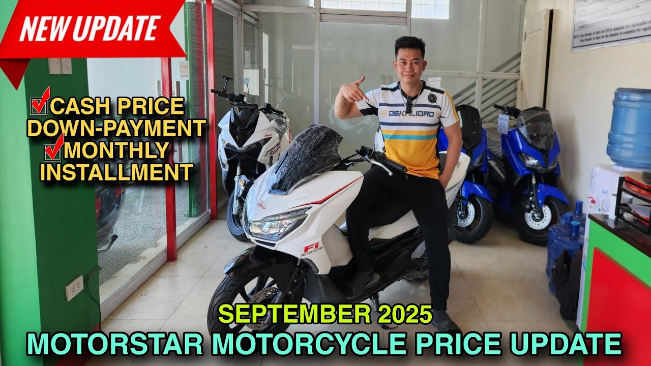 Motorstar Motorcycle Price Update September 2025