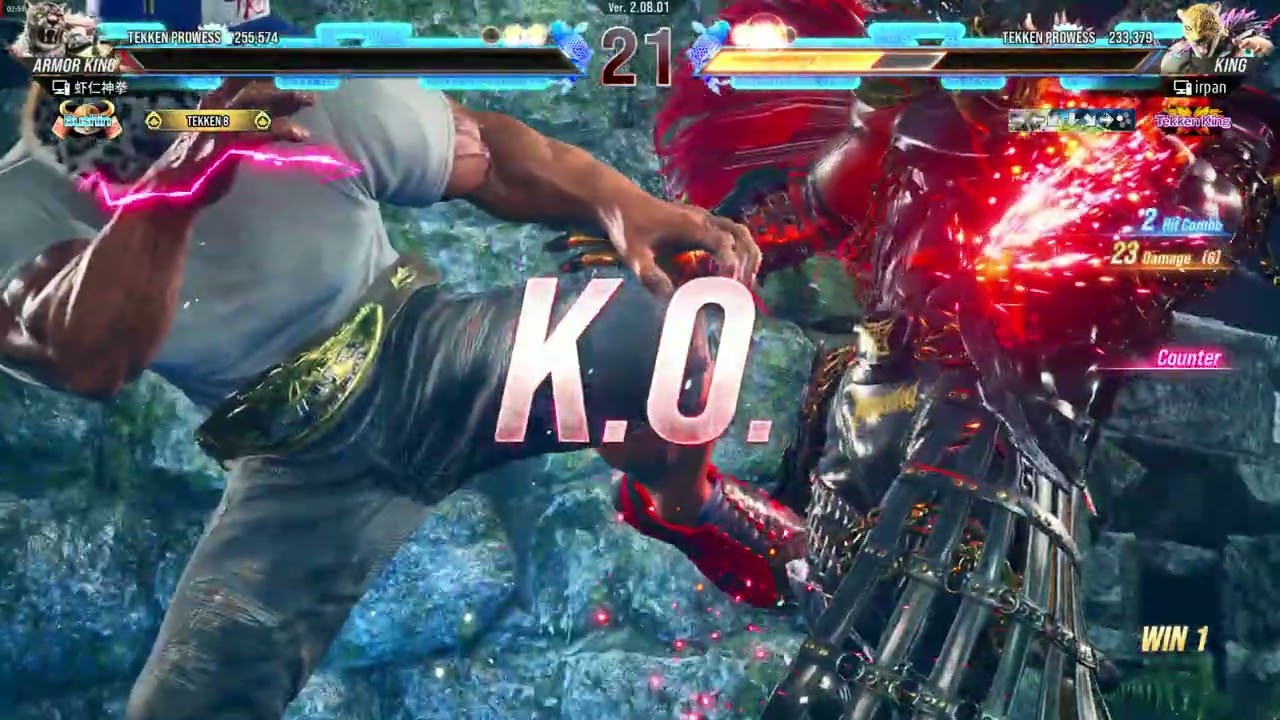 TEKKEN 8 ARMOR KING vs JOHN CENA/KING [season 2 ranked matches]
