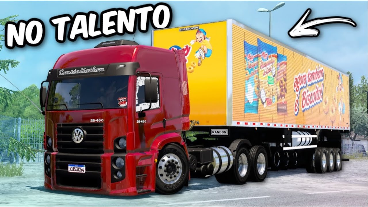 MONTEI UM BOB CAVALINHO NO BAÚ MUITO ARQUEADO | ETS2 MODS GRÁTIS