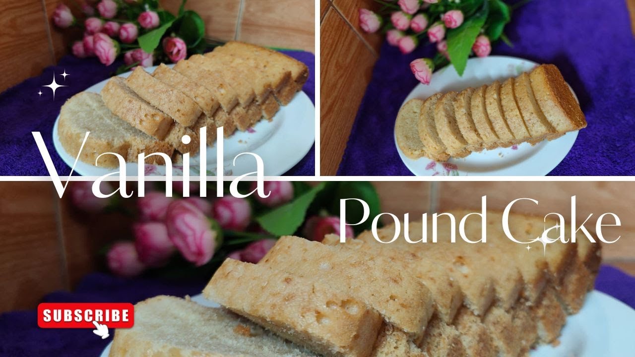 Only 2 Eggs Needed to Make 1 Pound Vanilla Pound Cake 😱 | Soft & Moist
