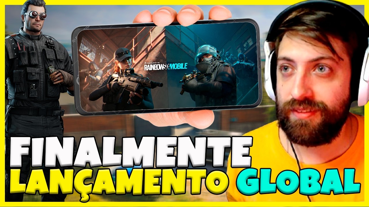 🔥 SAIU! LAN&Ccedil;AMENTO GLOBAL do RAINBOW SIX MOBILE OFICIAL!