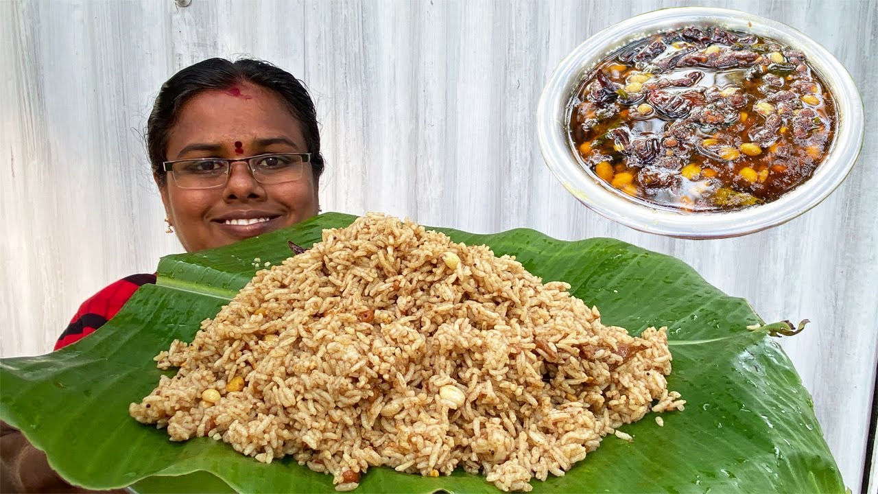 புளிசாதம் - இப்படி ஒரு முறை செய்து பாருங்கள் I எல்லாருக்கும் பிடிக்கும் I Tamarind Rice Tamil