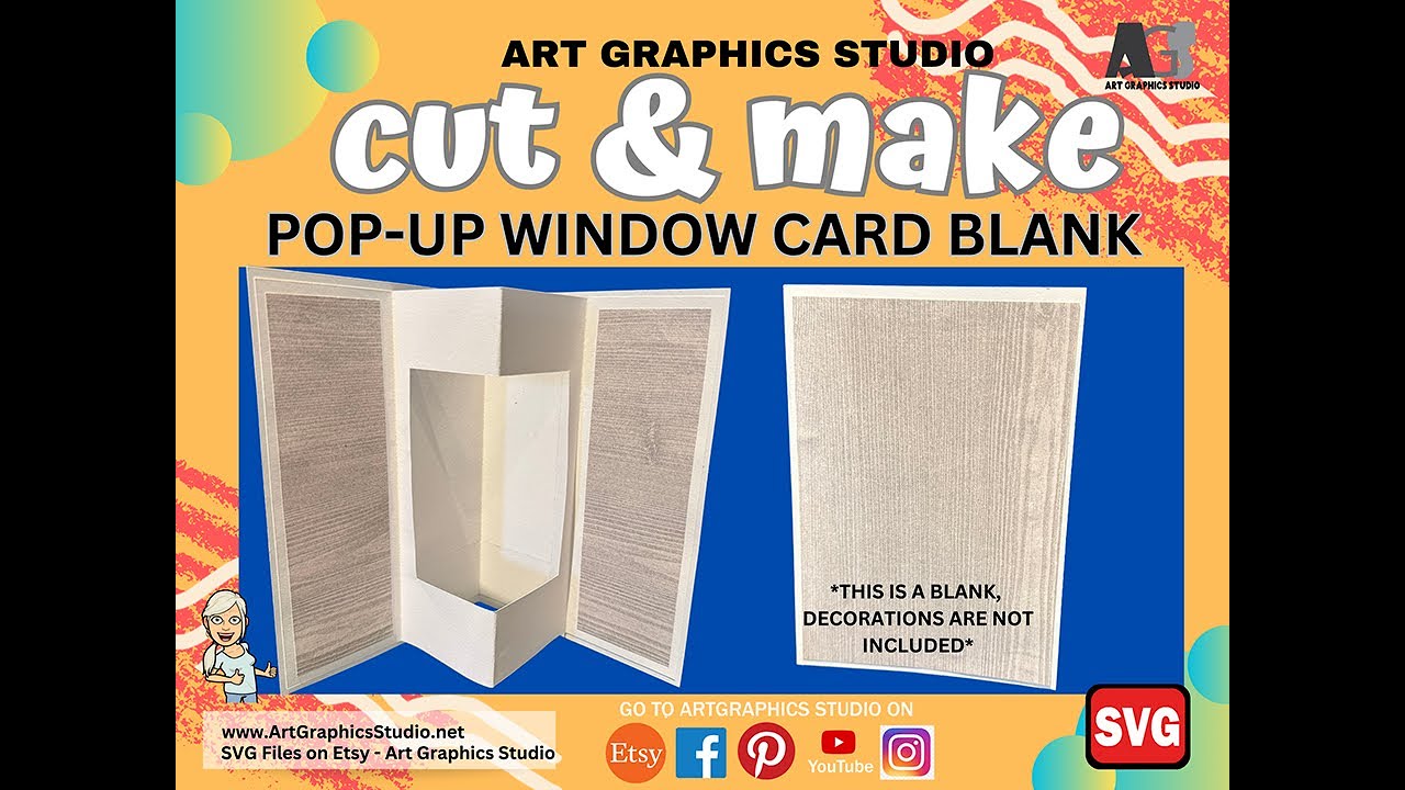 Pop-up Window Card Blank