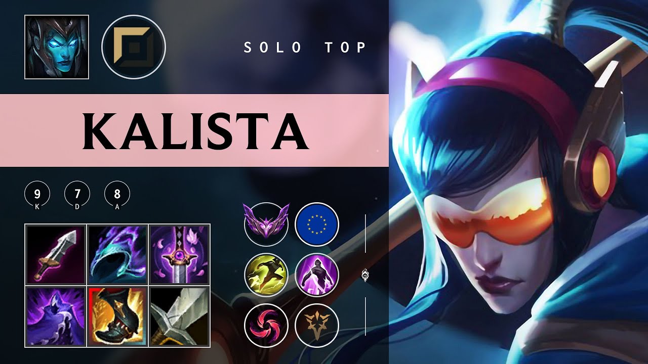 Kalista Top vs Rumble - EUW Master Patch 25.24
