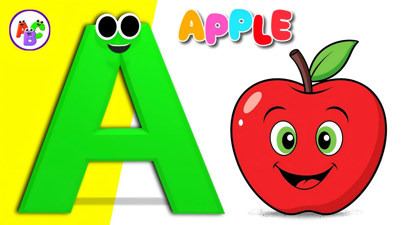 A to Z ABC Rhymes for Toddlers | Alphabet Phonics Song for Kids | A for Apple 🍎 , B for Baby 🍼