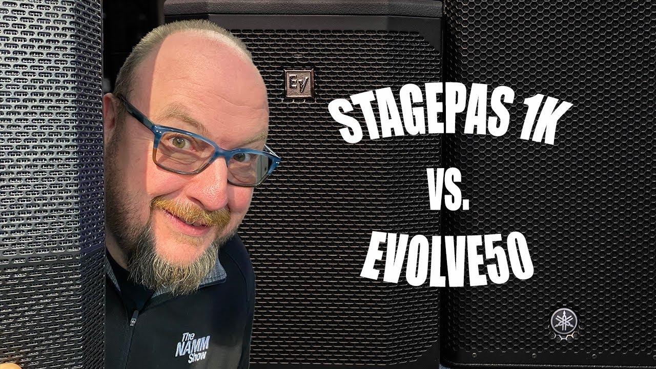 Yamaha Stagepas 1k vs. EV Evolve 50 | Battle of the Line-aray