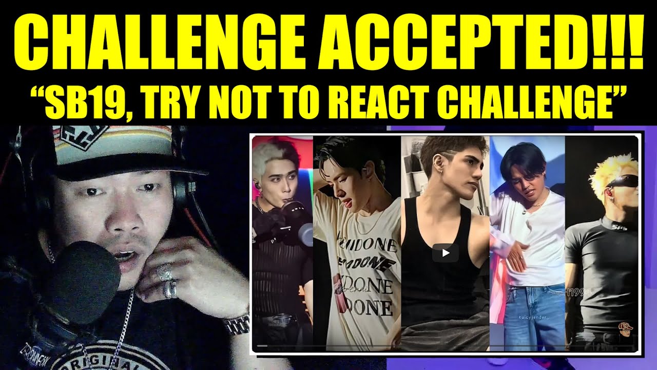 MAPAPA NGANGA KA NALANG TALAGA, HAHA! | SB19 Try Not To React Challenge 2025 | REACTION VIDEO