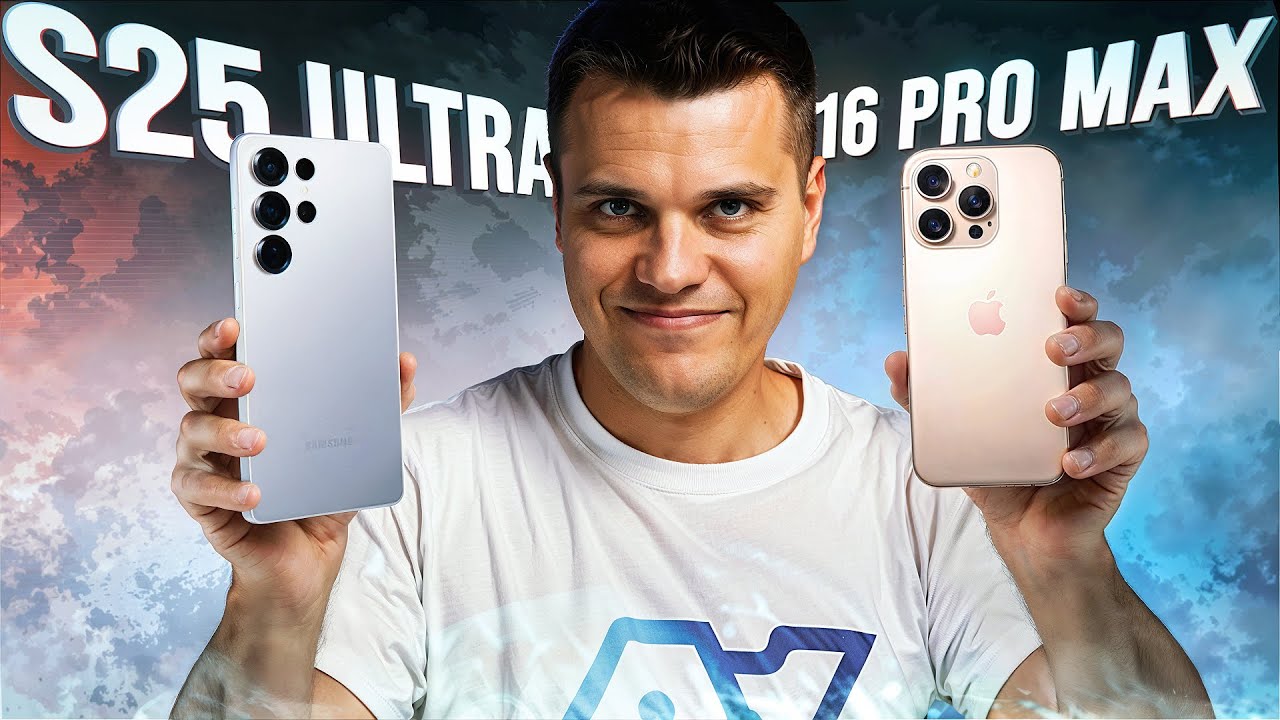 Galaxy S25 Ultra vs iPhone 16 Pro Max 🔥 ЗАРУБА ТОП СМАРТФОНІВ 2025