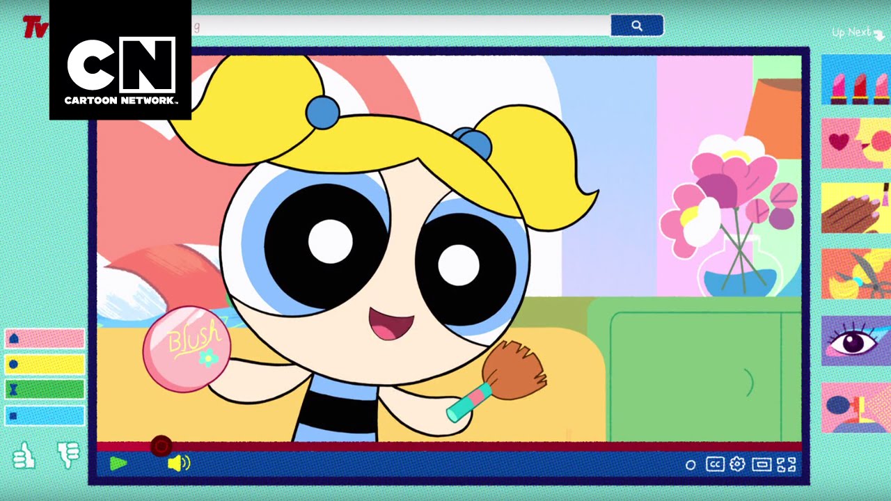 El blog de belleza de Burbuja (pero en video) | Las Chicas Superpoderosas | Cartoon Network