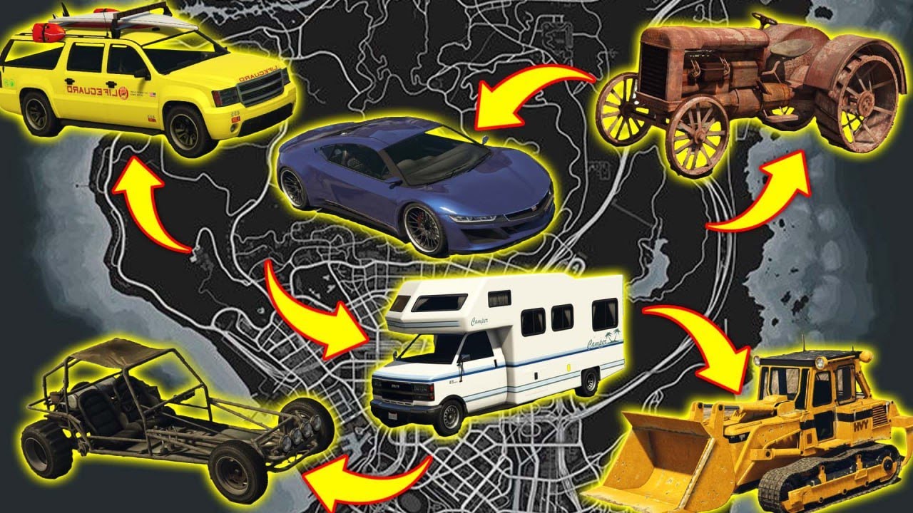 GTA V: Top 10 Hidden Vehicle Locations You Didn’t Know About (Part 2)