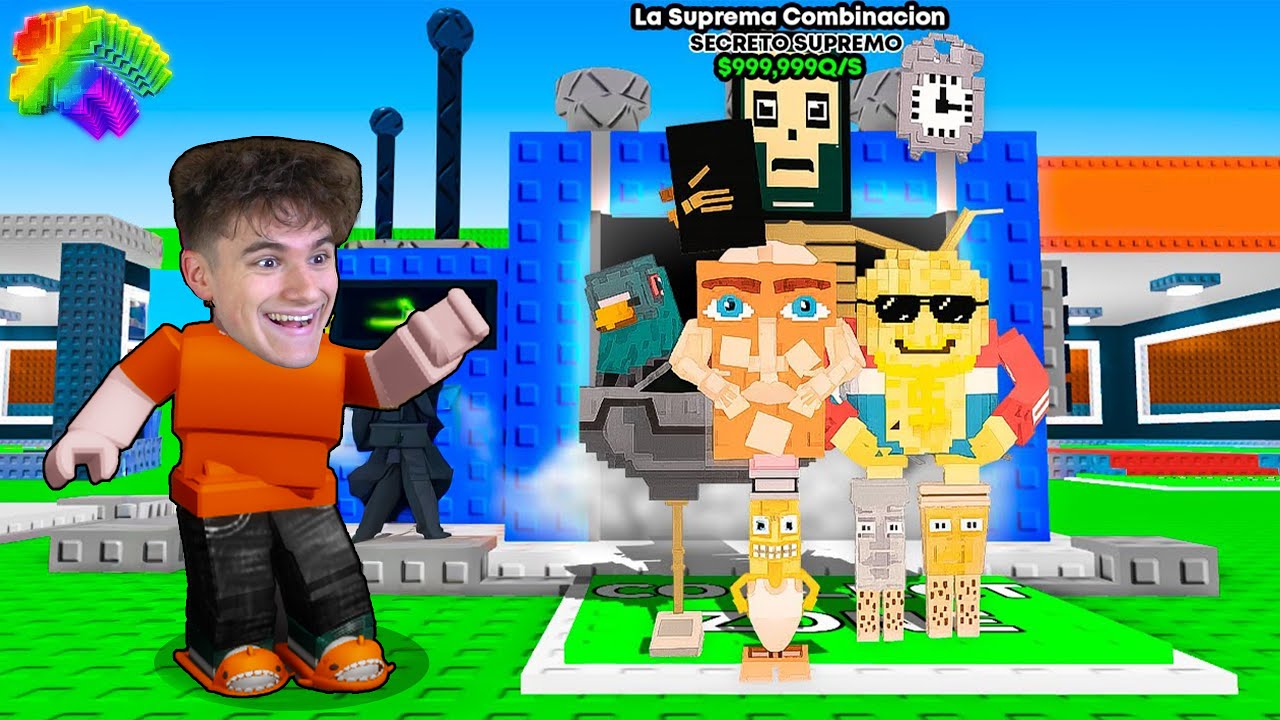 HO FUSO TUTTI I MIEI BRAINROT SECRET PER OTTERE LA NUOVA ''SUPREMA COMBINACION'' su ROBLOX!