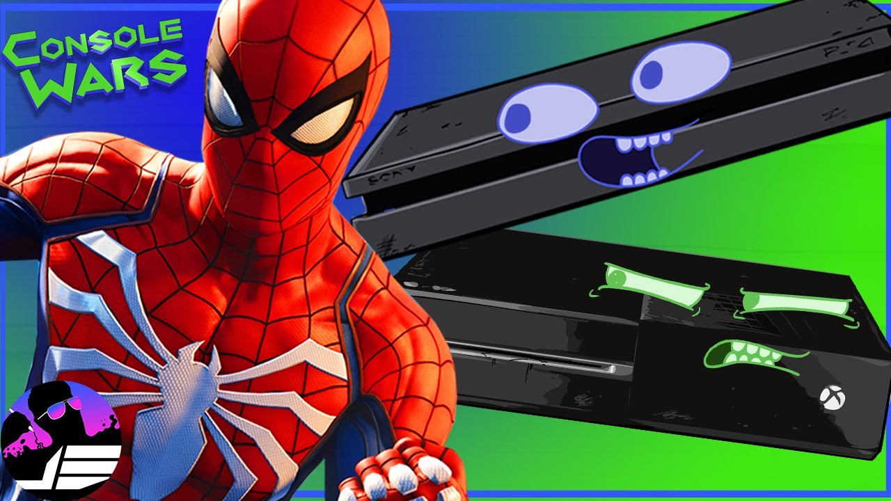 PS4 получает ЧЕЛОВЕКА-ПАУКА! XBOX завидует (анимация)