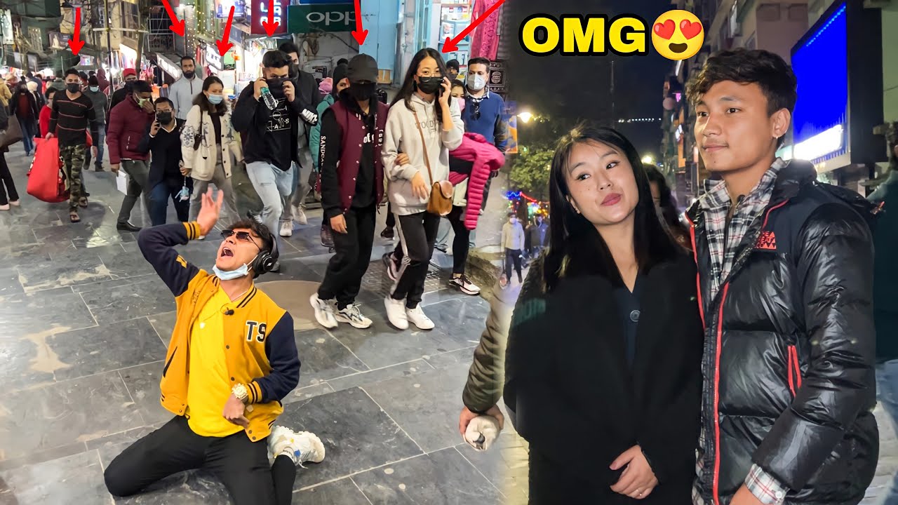 Танец кача бадам в Сиккиме 😂| за кулисами 😍Mg Marg, реакция общественности в Сиккиме, выпуск 2