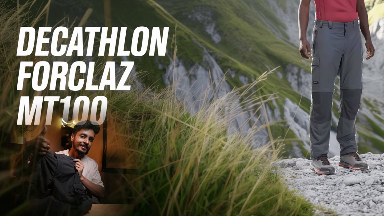 BEST HIKING PANT UNDER ₹ 2000 || DECATHLON FORCLAZ  MT-100 0@decathlon_india