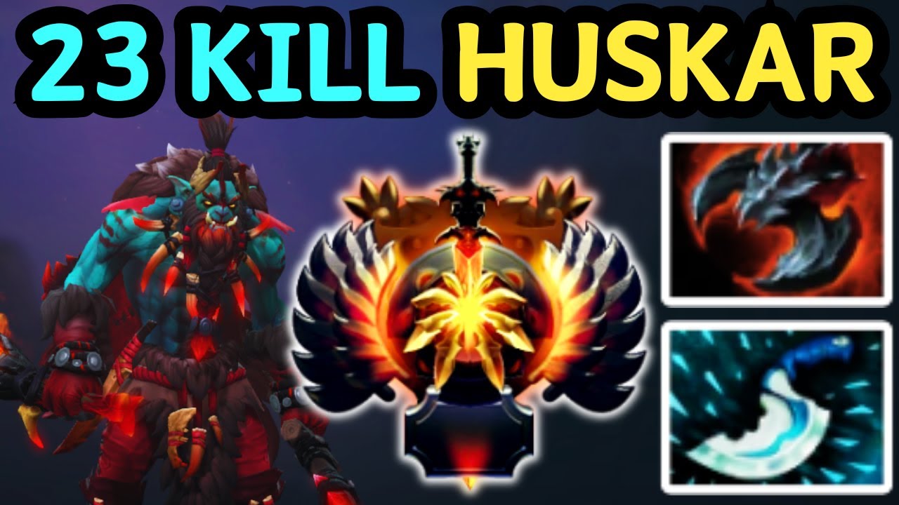 🔥 23 KILL HUSKAR MID | UNSTOPPABLE AT LOW HP 🔥 DOTA 2
