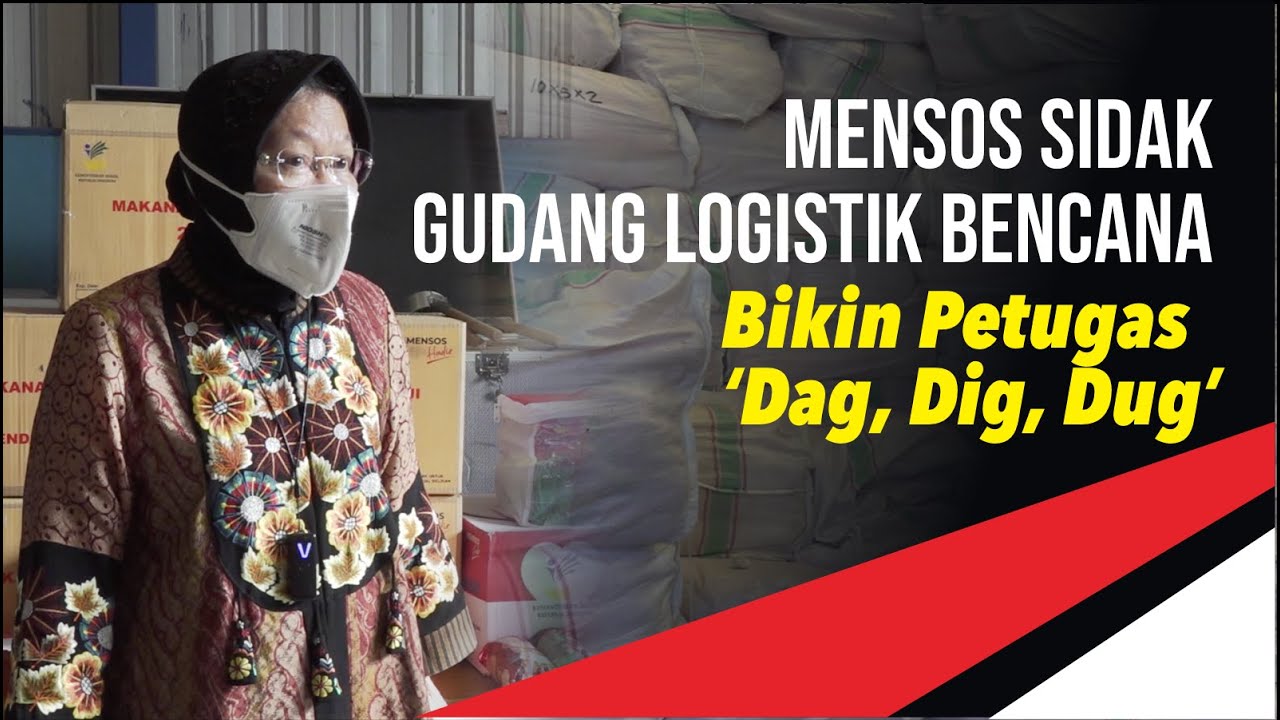 Mensos Sidak Gudang Logistik, Bikin Petugas 'Dag Dig Dug'