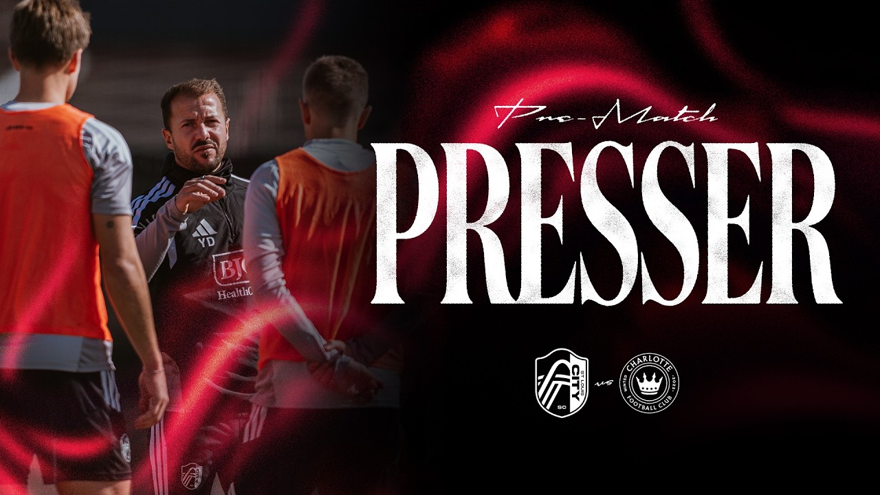Yoann Damet and Conrad Wallem Pre-Match Presser | St. Louis CITY SC vs Charlotte FC