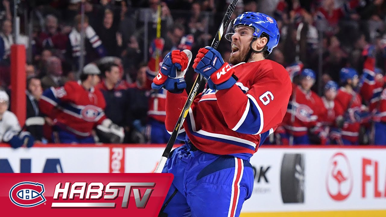 Shea Weber's 58 goals with Montreal so far