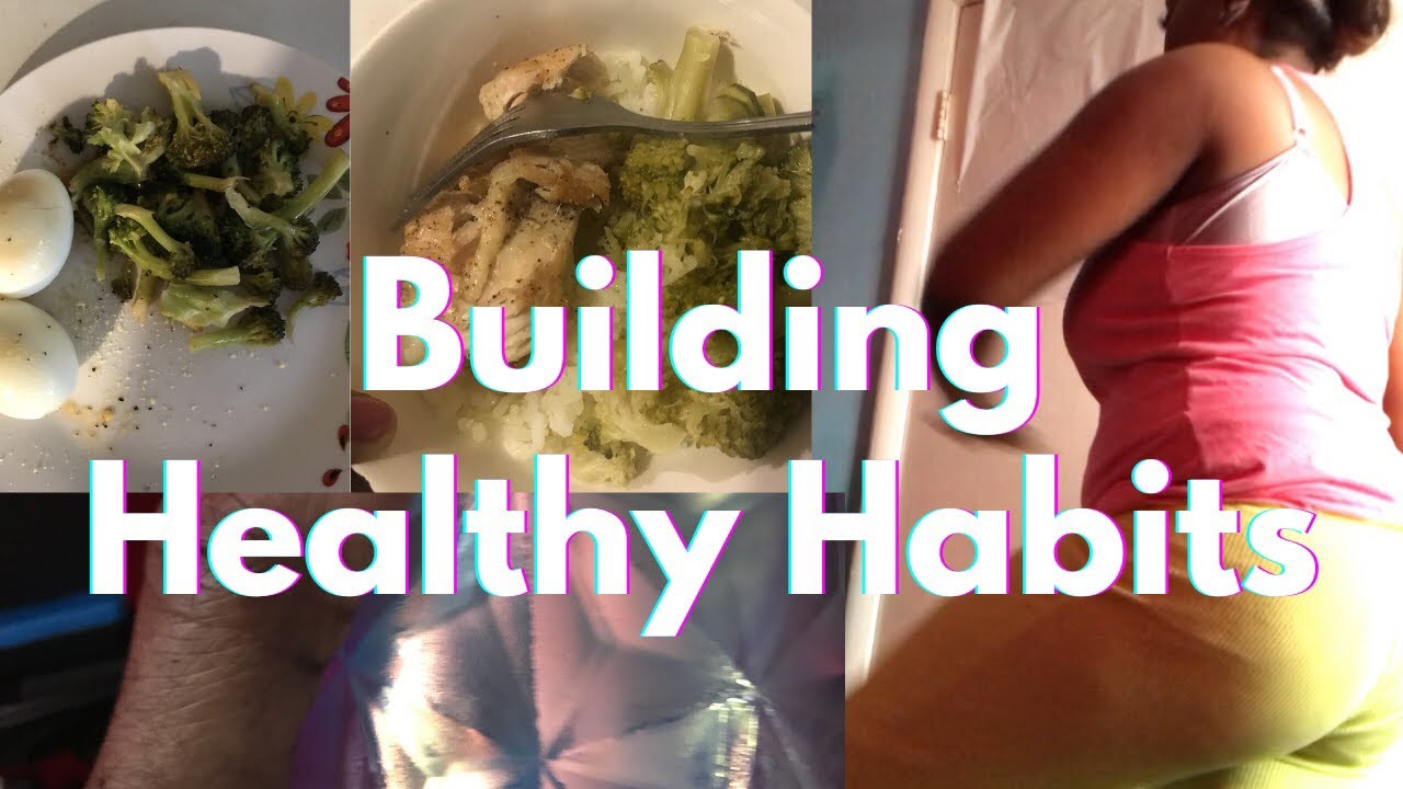 Building Healthy Habits: Home workout, trying to lose belly fat, and light meals I've at.