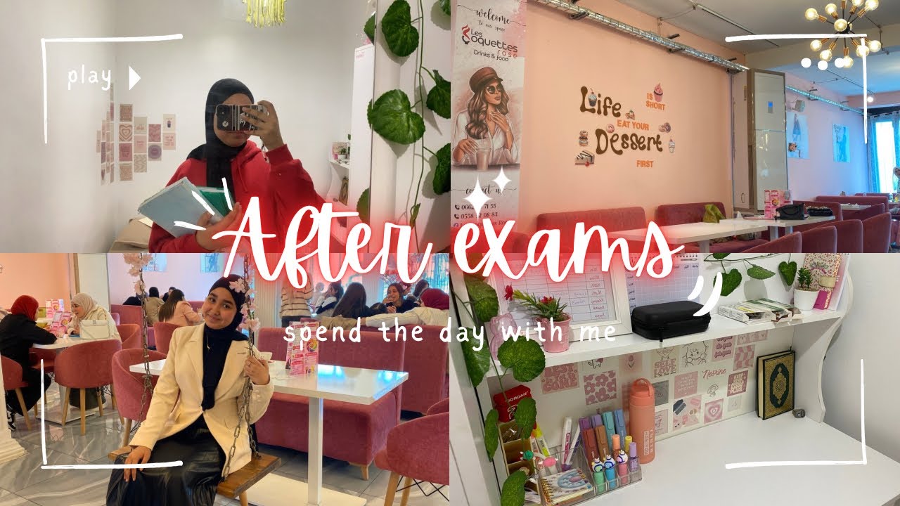 يوم من حياتي بعد الاختبارات 🫶🏻📚 Day in my life
