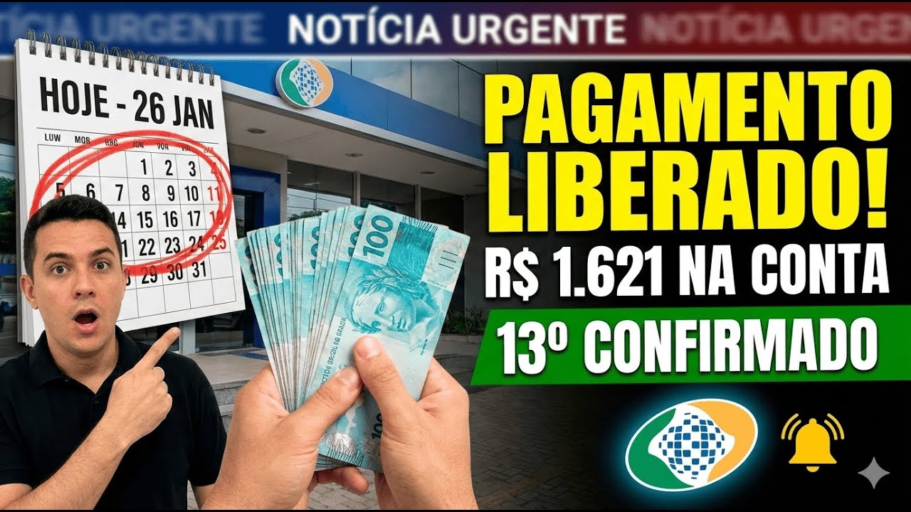 🔔 INSS ANTECIPA PAGAMENTO ESTE MÊS – NOVO CALENDÁRIO 2026