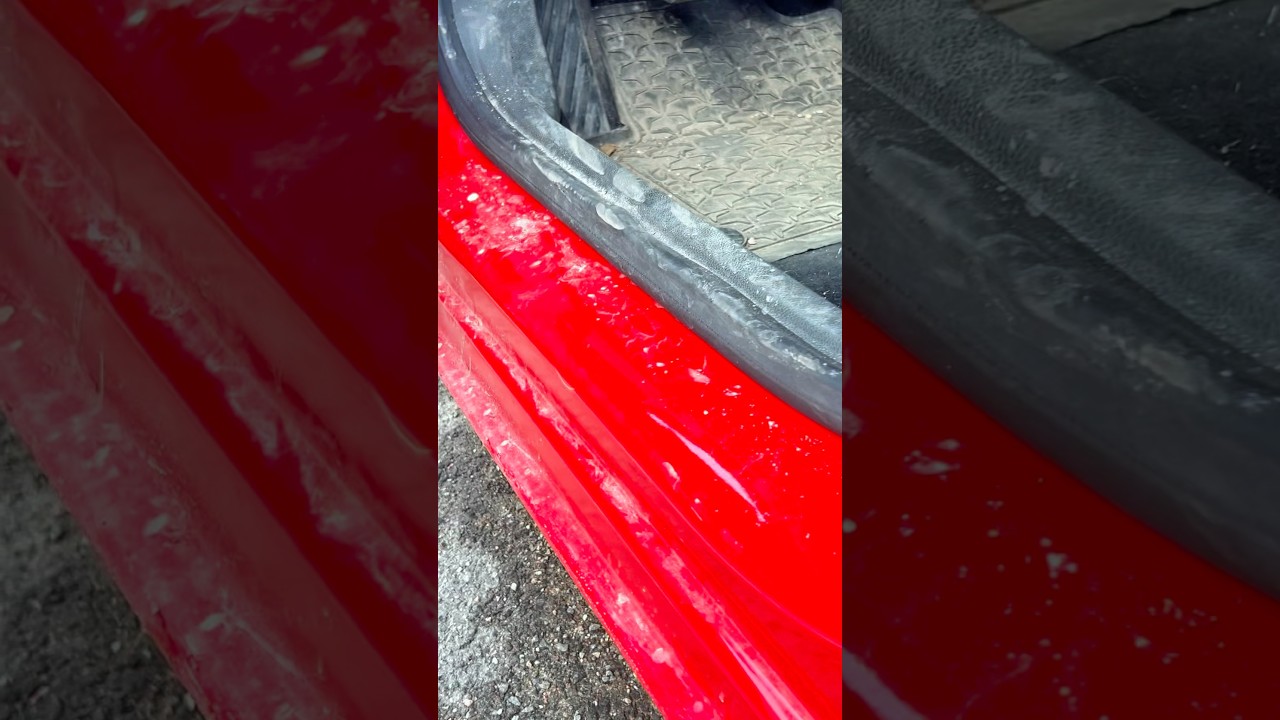 Dirty car interior ! #asmr #automobile #cardetailing #carcleaning #satisfying #car