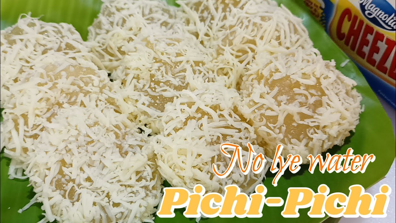 Pichi-Pichi without Lye water | How to make Pichi-pichi without lye water | Easy Cassava recipe