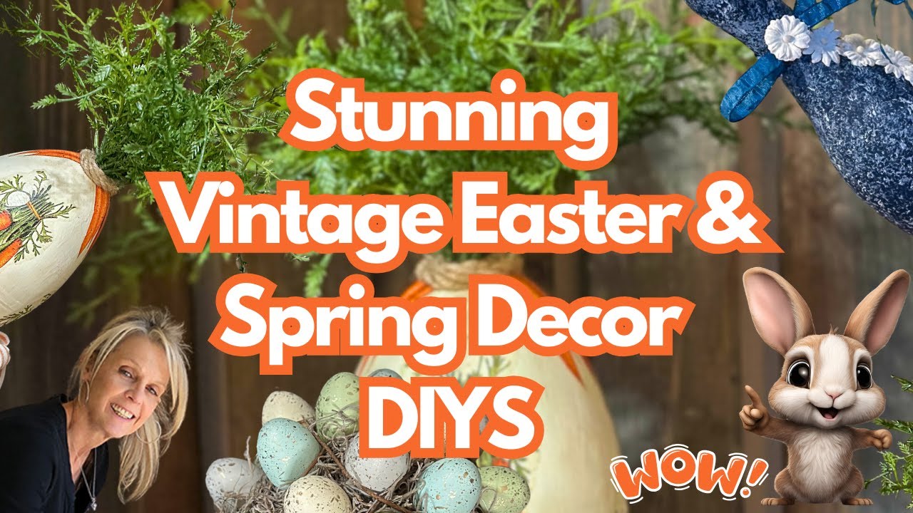 *NEW* Spring & Easter Diy Decor Ideas - High End Easter On A Budget