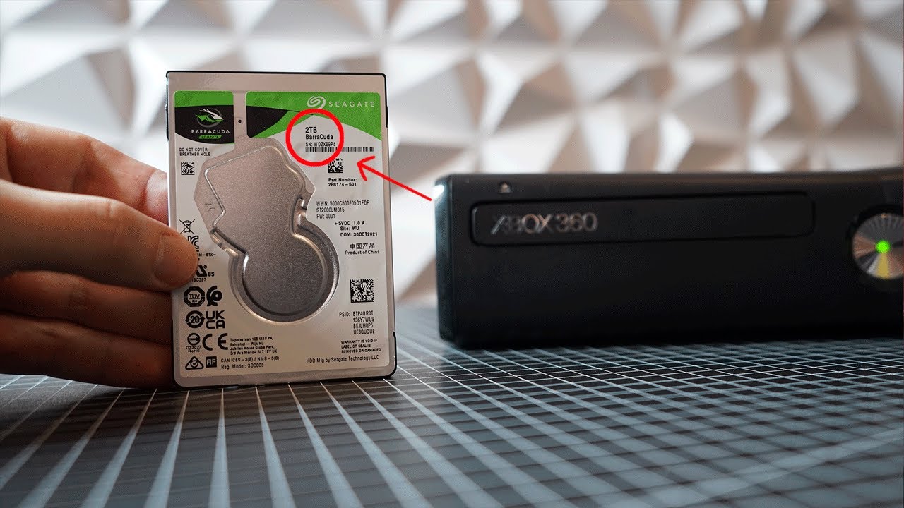 ¡Actualiza tu Xbox 360! Tutorial para instalar un disco duro más grande ✅ 2TB