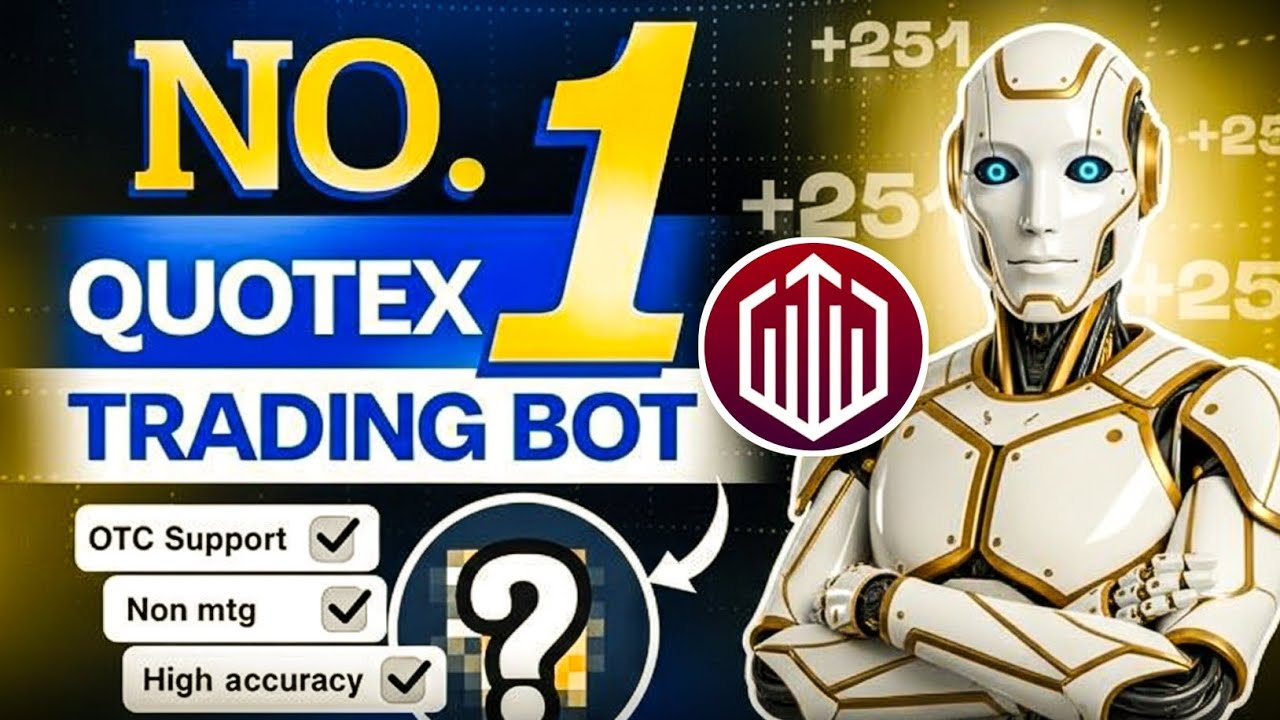 🔥Most ACCURATE  Quotex Signal Bot। Qoutex signal bot।  Qoutex Trading software। Qoutex