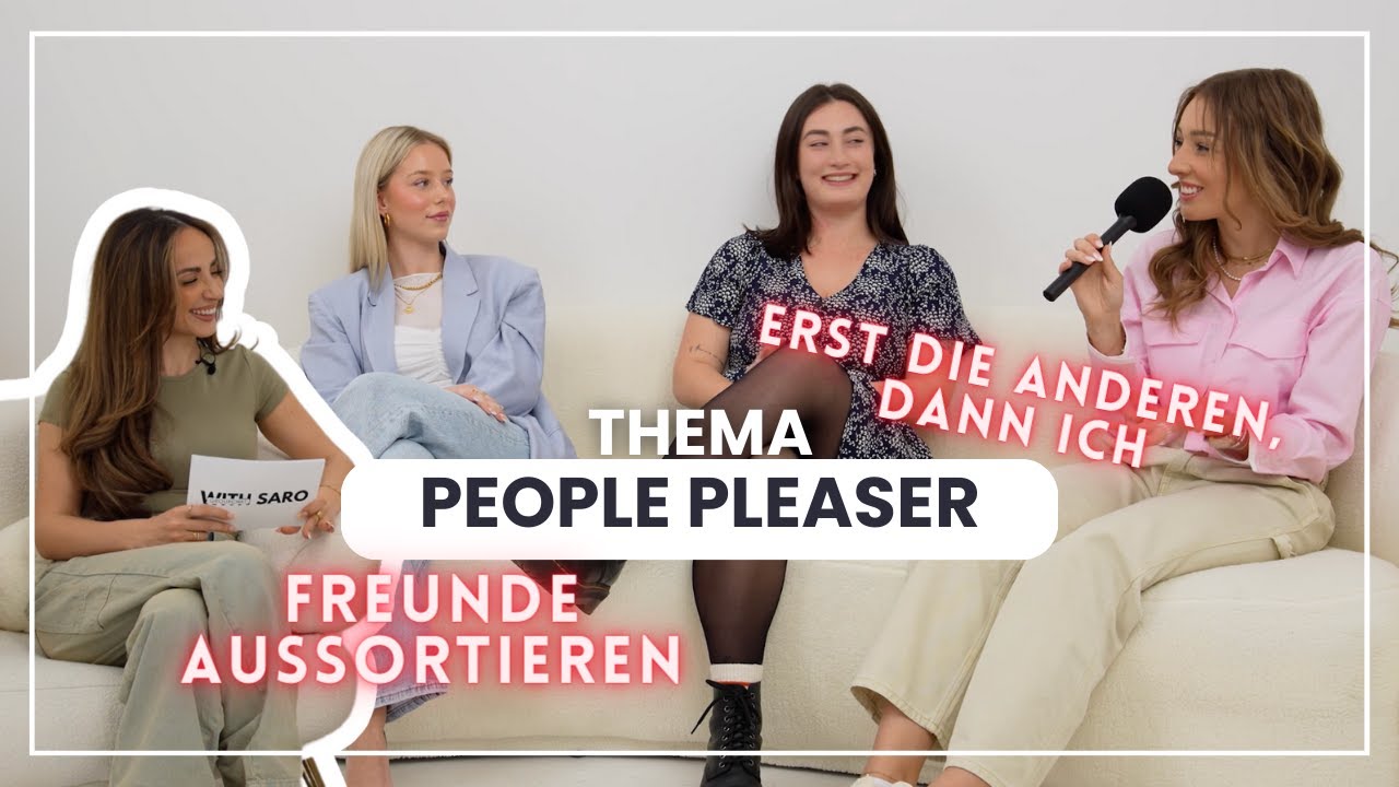Bin ich ein People Pleaser? | GROUPCHAT WITH SARO | Jennifer Saro