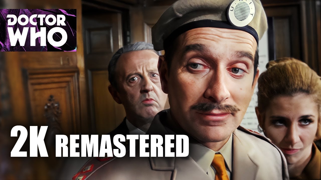 UNIT, A Man From Space! Spearhead From Space Ep 1 [2K Blu-Ray] Doctor Who Remastered Pt4