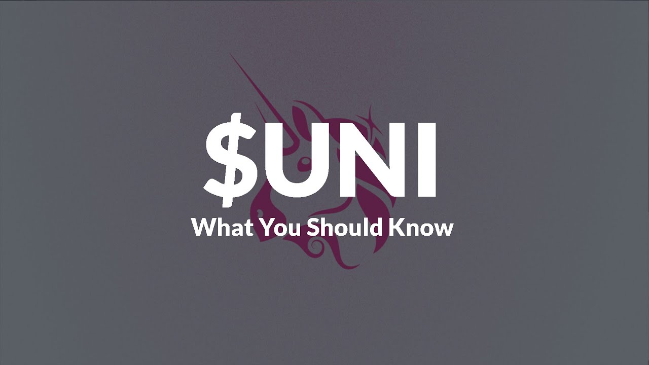 UNI: The Uniswap governance token, and what you need to know