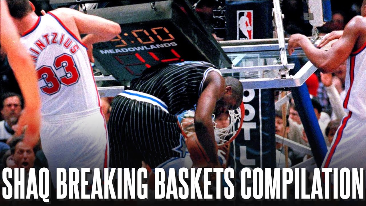 Подборка Shaq Breaking Baskets ᴴᴰ