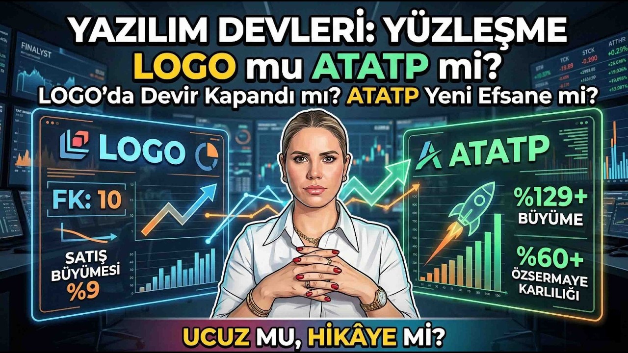 Hangi Yazılım Hissesi Daha Ucuz? LOGO mu, ATATP mi? | 2025 Rakamlarıyla Net Bakış