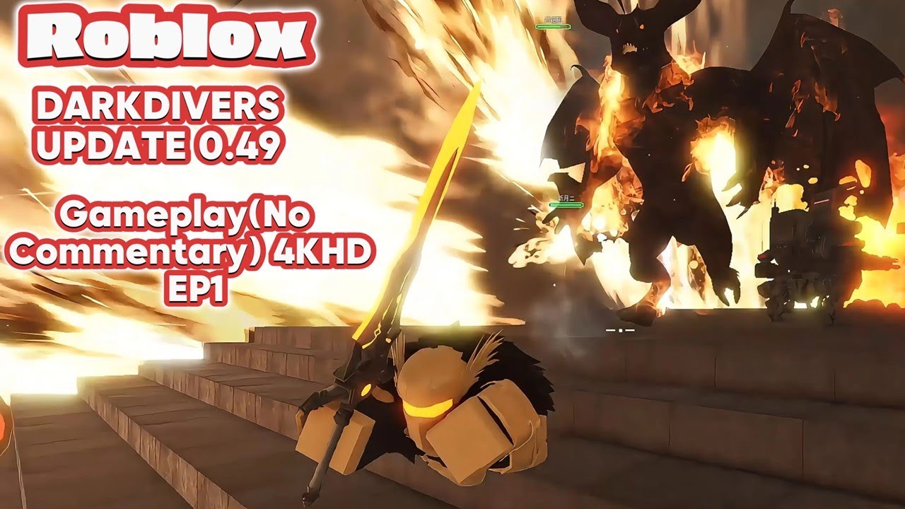 Roblox - DARKDIVERS UPDATE 0.49 Planet H311,Enchant,Limit Break - Gameplay(No Commentary) 4KHD EP1