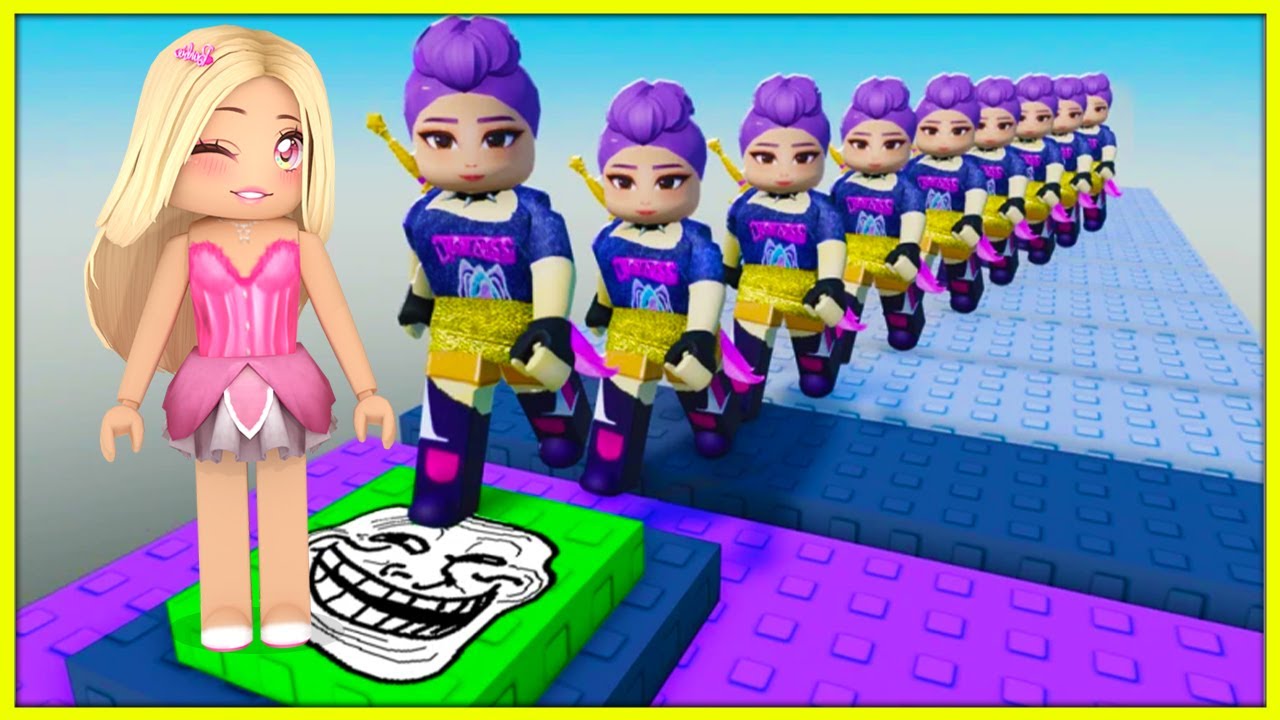 HUNTRİX KIZLARI OLUP TROL KULESİ YAPTIK 🤩 ROBLOX KÜBRA NİSA