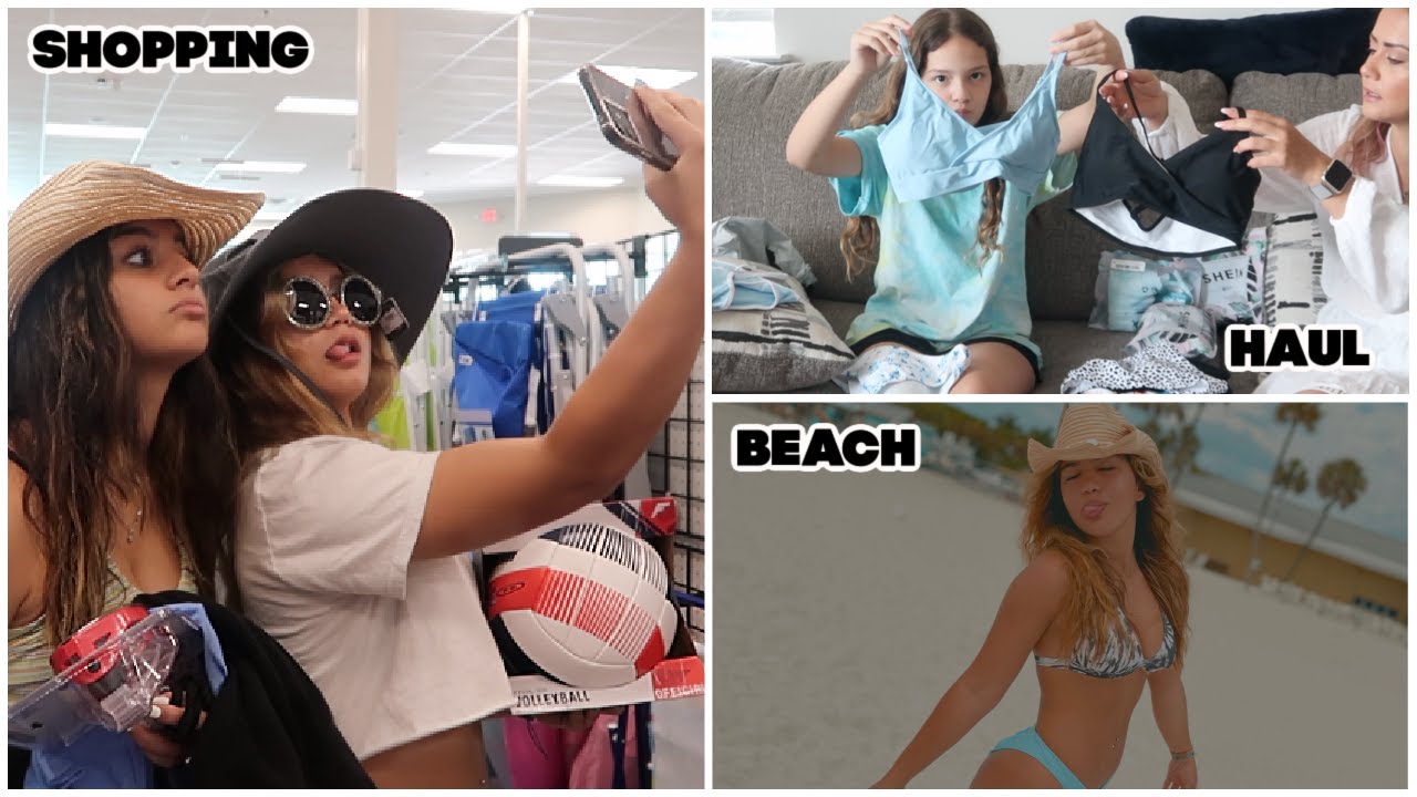 SUMMER HAUL / SHOPPING / PACKING / BEACH DAY WITH THE K FAMILY | VLOG