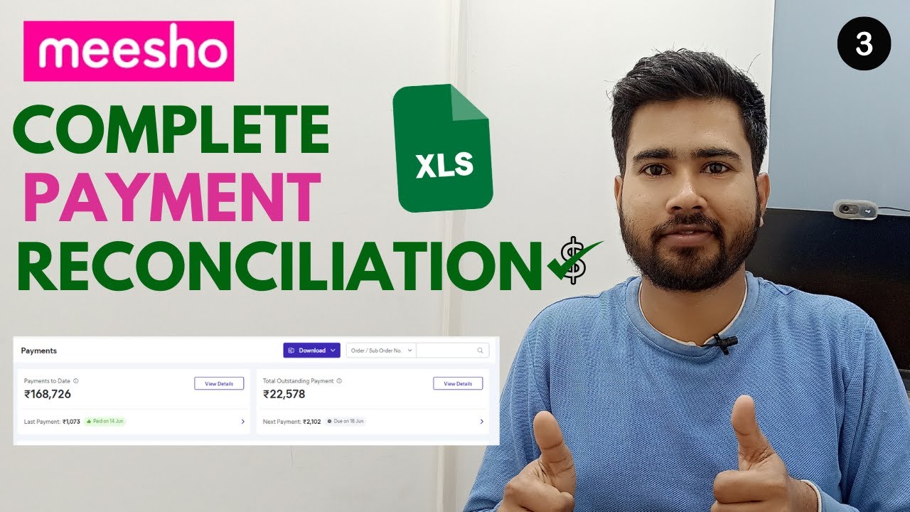 Meesho Seller Payment Reconciliation Process in Hindi | Meesho Seller Payment Dashboard