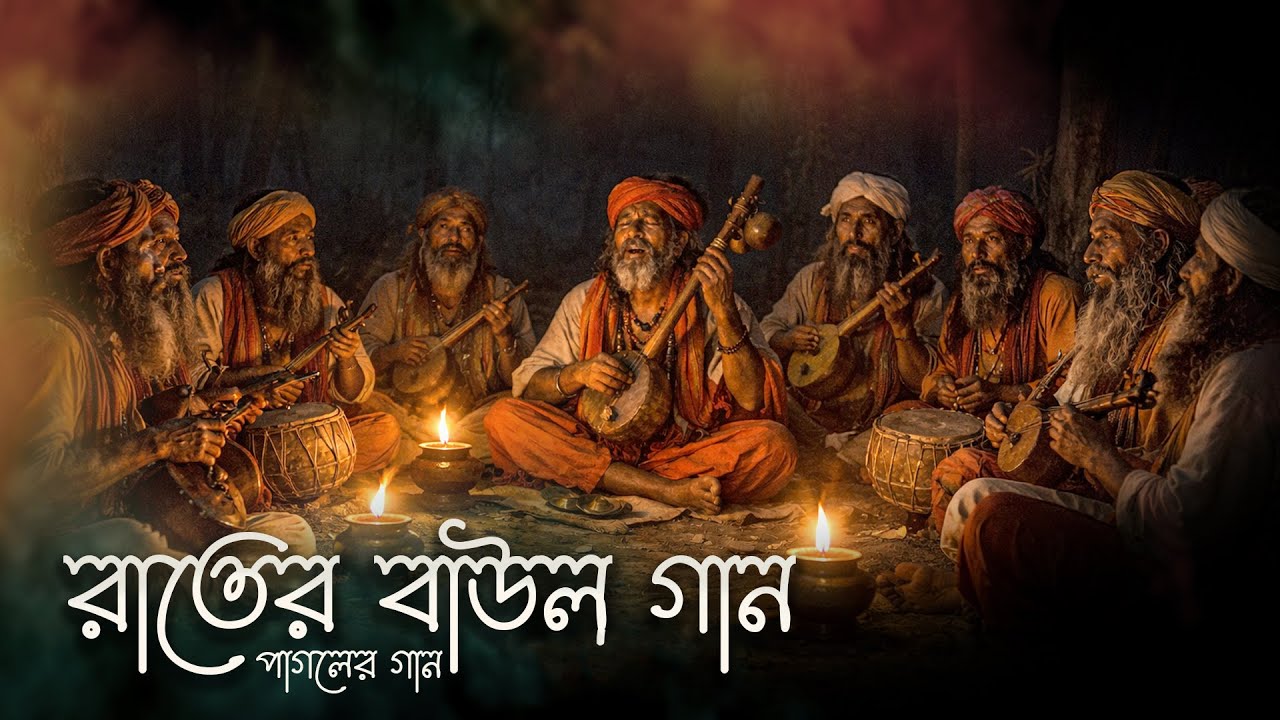 পাগলরে পাগল মন কাঁপানো নতুন বাউল গান  Pagol Re  রাতের বাউল গান