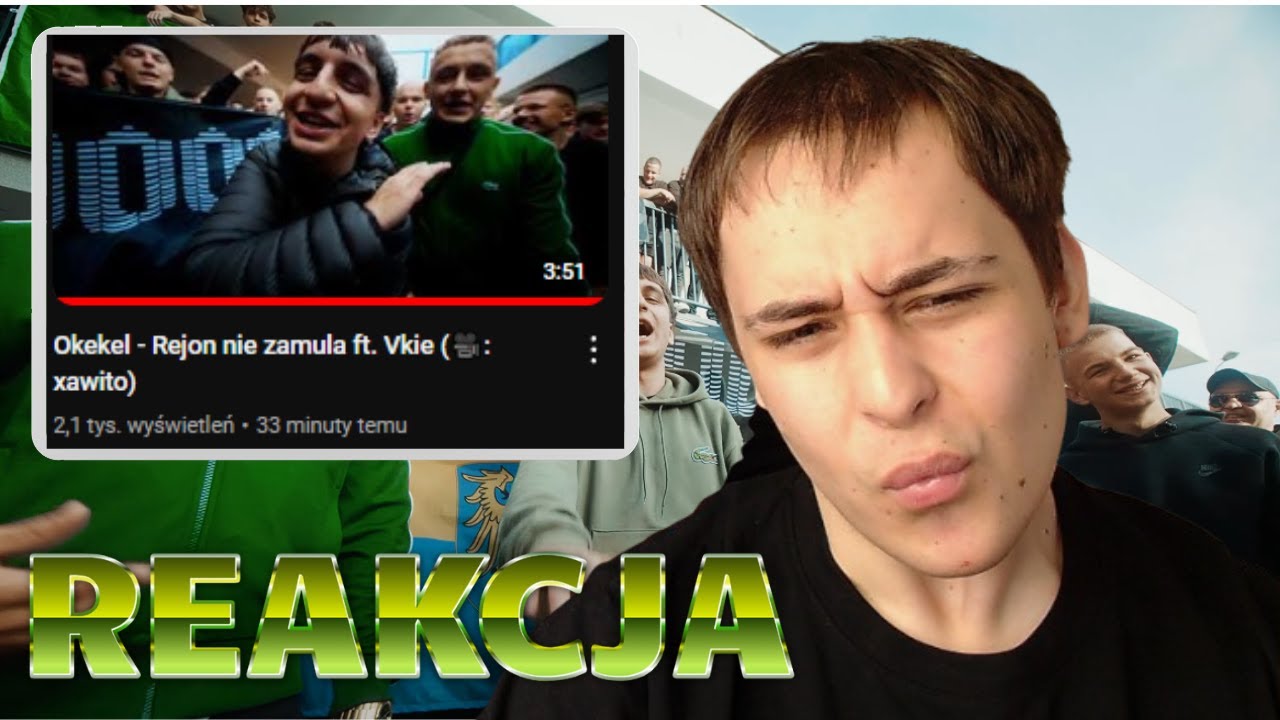 Okekel - Rejon nie zamula ft. Vkie (🎥: xawito) (REAKCJA!!!)