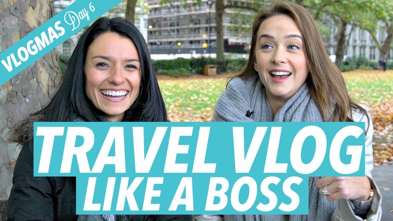 TRAVEL VLOGGING TIPS WITH LOVE AND LONDON! ✈️