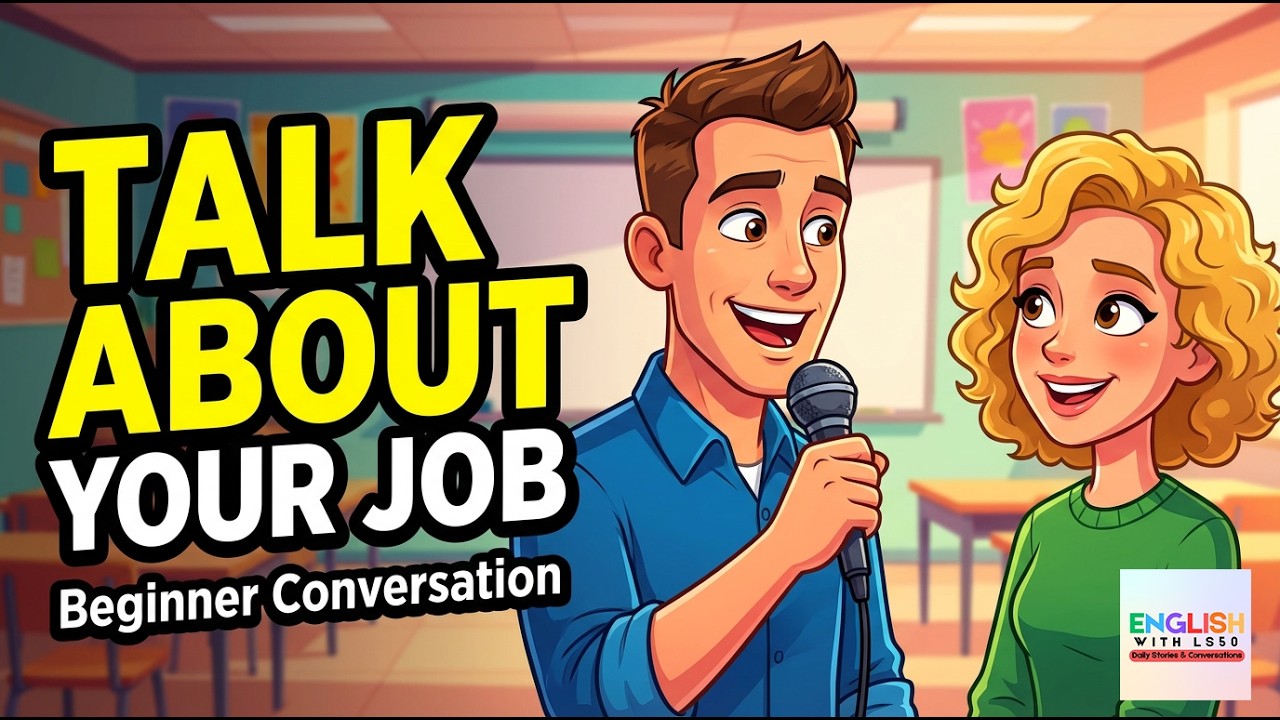 Speak About Your Job in English – Easy Conversation Practice for Beginners (A1)